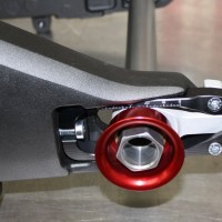 Quick change rear wheel kit